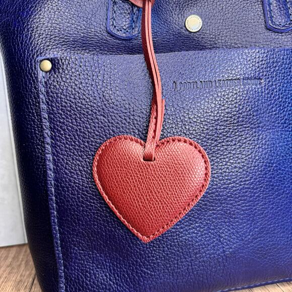 Maroon Heart Purse Charm Bag Charm Flair Gift for Her Spread Love NEW FAST SHIP - Picture 1 of 3